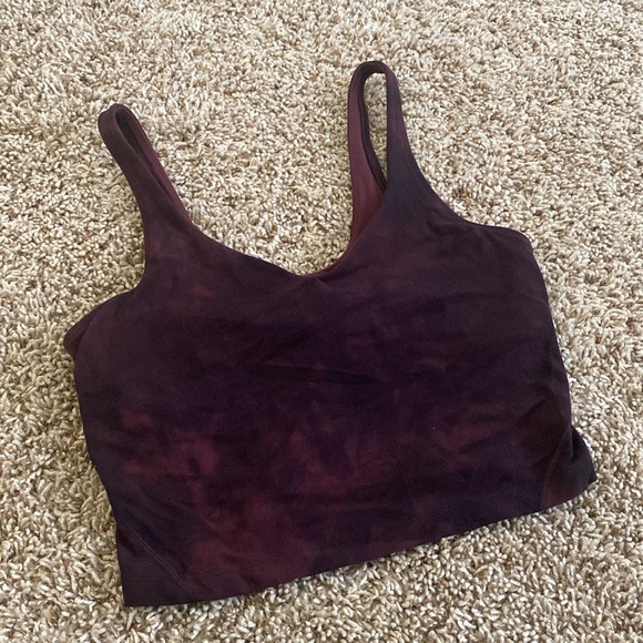 Lululemon Align Tank in Diamond Dye Cassis (8) - Picture 4 of 7